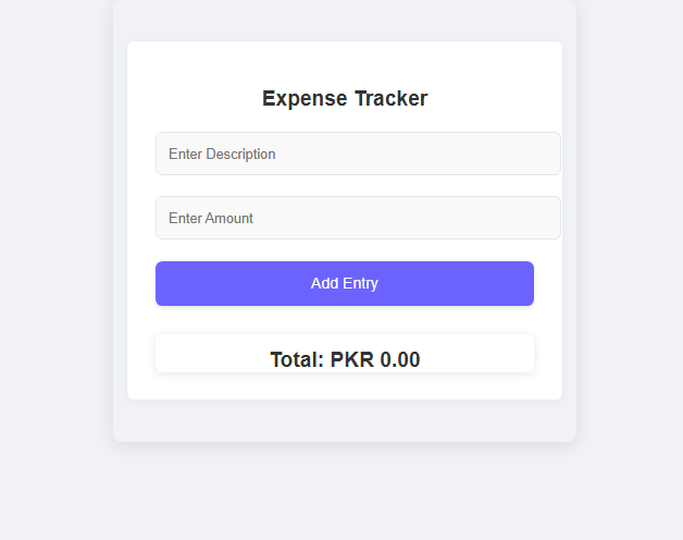 Expense Tracker