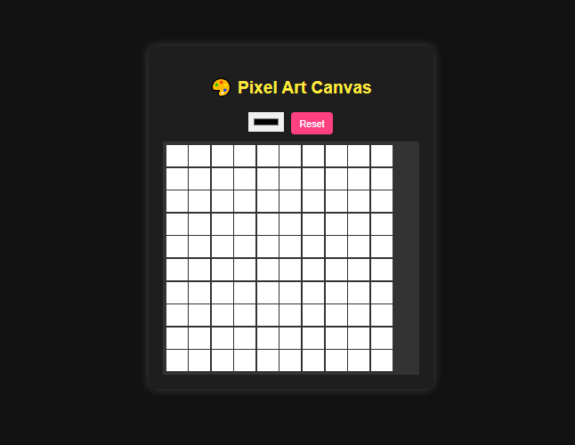 Pixel Art Canvas Image
