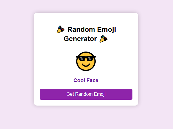 RandomEmojiGenerator