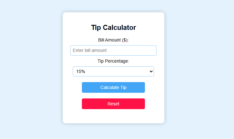 Tip Calculator